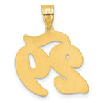 Load image into Gallery viewer, 14K Yellow Gold Polished Script Number 29 Pendant
