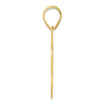 Load image into Gallery viewer, 14K Yellow Gold Polished Script Number 34 Pendant
