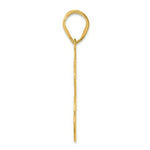 Load image into Gallery viewer, 14K Yellow Gold Polished Script Number 36 Pendant
