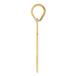 Load image into Gallery viewer, 14K Yellow Gold Polished Script Number 37 Pendant
