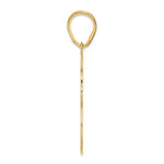 Load image into Gallery viewer, 14K Yellow Gold Polished Script Number 38 Pendant
