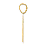 Load image into Gallery viewer, 14K Yellow Gold Polished Script Number 41 Pendant
