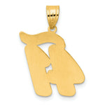 Load image into Gallery viewer, 14K Yellow Gold Polished Script Number 41 Pendant
