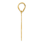 Load image into Gallery viewer, 14K Yellow Gold Polished Script Number 46 Pendant
