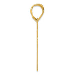 Load image into Gallery viewer, 14K Yellow Gold Polished Script Number 51 Pendant
