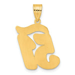 Load image into Gallery viewer, 14K Yellow Gold Polished Script Number 51 Pendant
