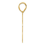 Load image into Gallery viewer, 14K Yellow Gold Polished Script Number 53 Pendant
