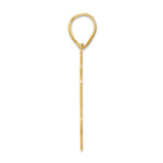 Load image into Gallery viewer, 14K Yellow Gold Polished Script Number 54 Pendant
