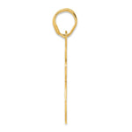 Load image into Gallery viewer, 14K Yellow Gold Polished Script Number 55 Pendant
