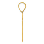 Load image into Gallery viewer, 14K Yellow Gold Polished Script Number 61 Pendant
