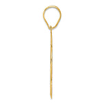 Load image into Gallery viewer, 14K Yellow Gold Polished Script Number 62 Pendant
