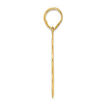 Load image into Gallery viewer, 14K Yellow Gold Polished Script Number 63 Pendant

