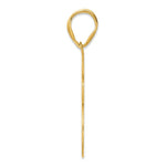 Load image into Gallery viewer, 14K Yellow Gold Polished Script Number 65 Pendant
