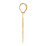 Load image into Gallery viewer, 14K Yellow Gold Polished Script Number 66 Pendant
