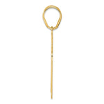 Load image into Gallery viewer, 14K Yellow Gold Polished Script Number 71 Pendant
