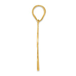 Load image into Gallery viewer, 14K Yellow Gold Polished Script Number 72 Pendant
