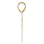 Load image into Gallery viewer, 14K Yellow Gold Polished Script Number 76 Pendant
