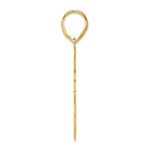 Load image into Gallery viewer, 14K Yellow Gold Polished Script Number 78 Pendant
