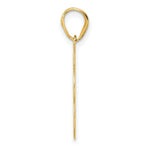 Load image into Gallery viewer, 14K Yellow Gold Polished Script Number 83 Pendant
