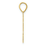 Load image into Gallery viewer, 14K Yellow Gold Polished Script Number 86 Pendant
