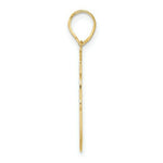 Load image into Gallery viewer, 14K Yellow Gold Polished Script Number 90 Pendant
