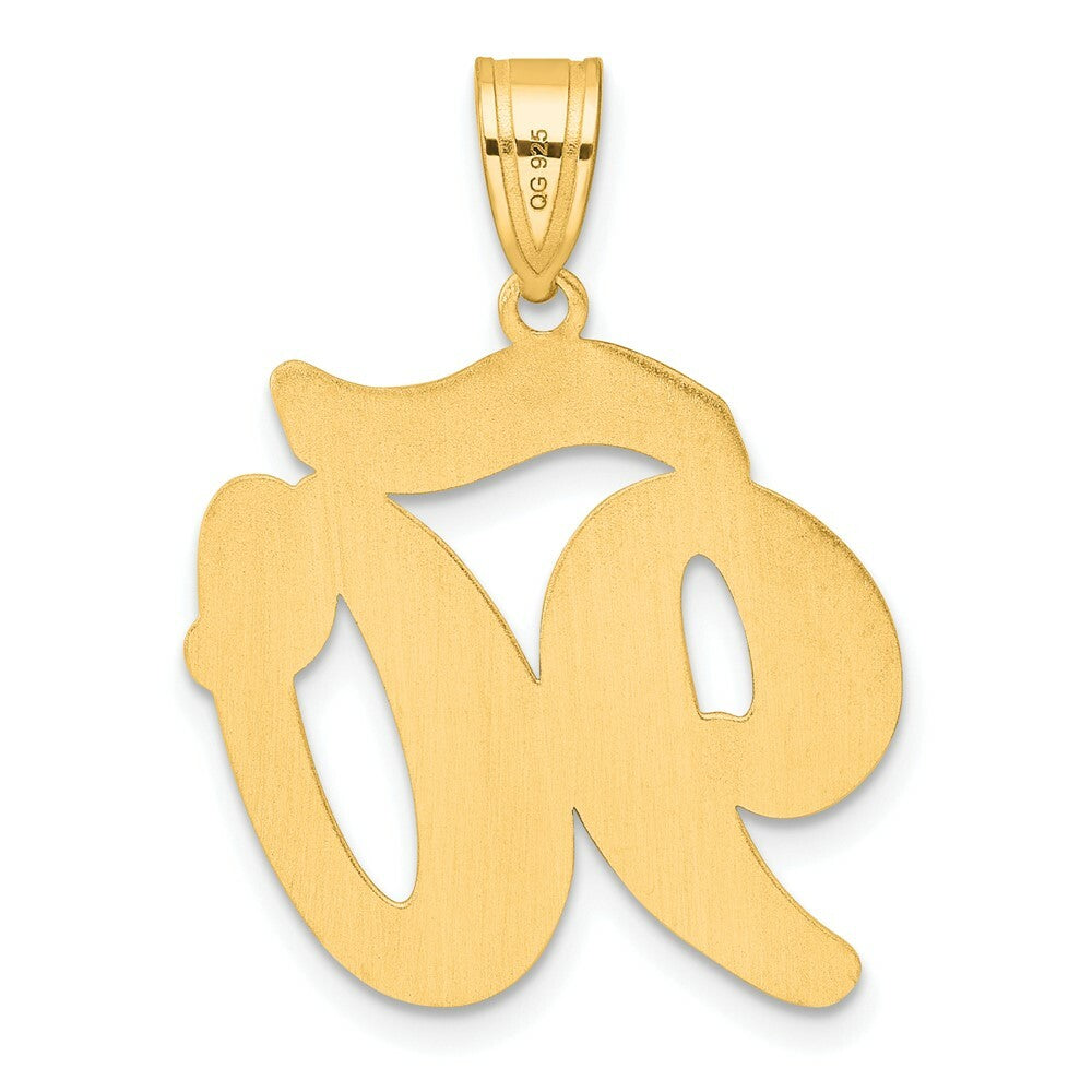 14K Yellow Gold Polished Script Number 90 Pendant