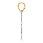 Load image into Gallery viewer, 14K Yellow Gold Polished Script Number 92 Pendant
