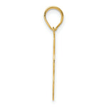 Load image into Gallery viewer, 14K Yellow Gold Polished Script Number 93 Pendant
