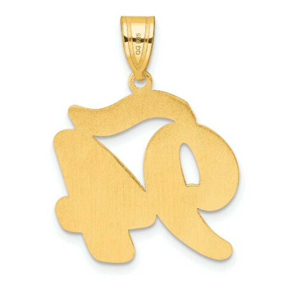14K Yellow Gold Polished Script Number 94 Pendant