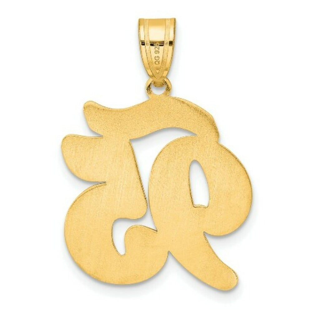 14K Yellow Gold Polished Script Number 95 Pendant