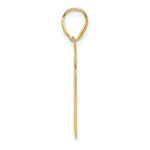 Load image into Gallery viewer, 14K Yellow Gold Polished Script Number 97 Pendant
