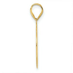 Load image into Gallery viewer, 14K Yellow Gold Polished Script Number 99 Pendant
