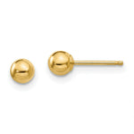 Load image into Gallery viewer, 14K Yellow Gold Madi K Polished 4mm Ball Post Earrings
