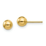 Load image into Gallery viewer, 14K Yellow Gold Madi K Polished 5mm Ball Post Earrings
