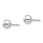 Load image into Gallery viewer, 14K White Gold Madi K Polished 5mm Ball Post Earrings
