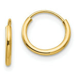 Load image into Gallery viewer, 14K Yellow Gold Madi K Polished 3-Pair Set - Endless Hoop Earrings
