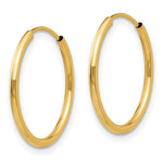 Load image into Gallery viewer, 14K Yellow Gold Madi K Polished 3-Pair Set - Endless Hoop Earrings
