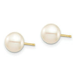 Load image into Gallery viewer, 14K Yellow Gold Madi K 7mm FW Cultured Pearl Earrings
