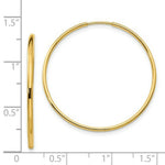 Load image into Gallery viewer, 14K Yellow Gold Madi K Collection Endless Hoop Earrings
