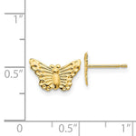 Load image into Gallery viewer, 14K Yellow Gold Madi K Butterfly Post Earrings
