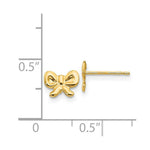 Load image into Gallery viewer, 14K Yellow Gold Madi K Bow Post Earrings
