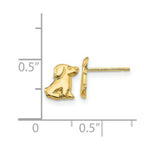 Load image into Gallery viewer, 14K Yellow Gold Madi K Dog Post Earrings
