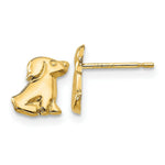 Load image into Gallery viewer, 14K Yellow Gold Madi K Dog Post Earrings
