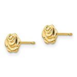Load image into Gallery viewer, 14K Yellow Gold Madi K Flower Post Earrings
