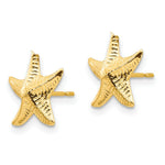 Load image into Gallery viewer, 14K Yellow Gold Madi K Starfish Post Earrings

