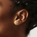 Load image into Gallery viewer, 14K Yellow Gold Madi K Shell Post Earrings
