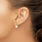 Load image into Gallery viewer, 14K Yellow Gold Madi K Freshwater Cultured Pearl Hoop Enhancers
