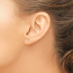 Load image into Gallery viewer, 14K Yellow Gold Madi K CZ Stud Post Earrings

