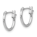 Load image into Gallery viewer, 14k White Gold Madi K 1.25mm Hoop Earrings
