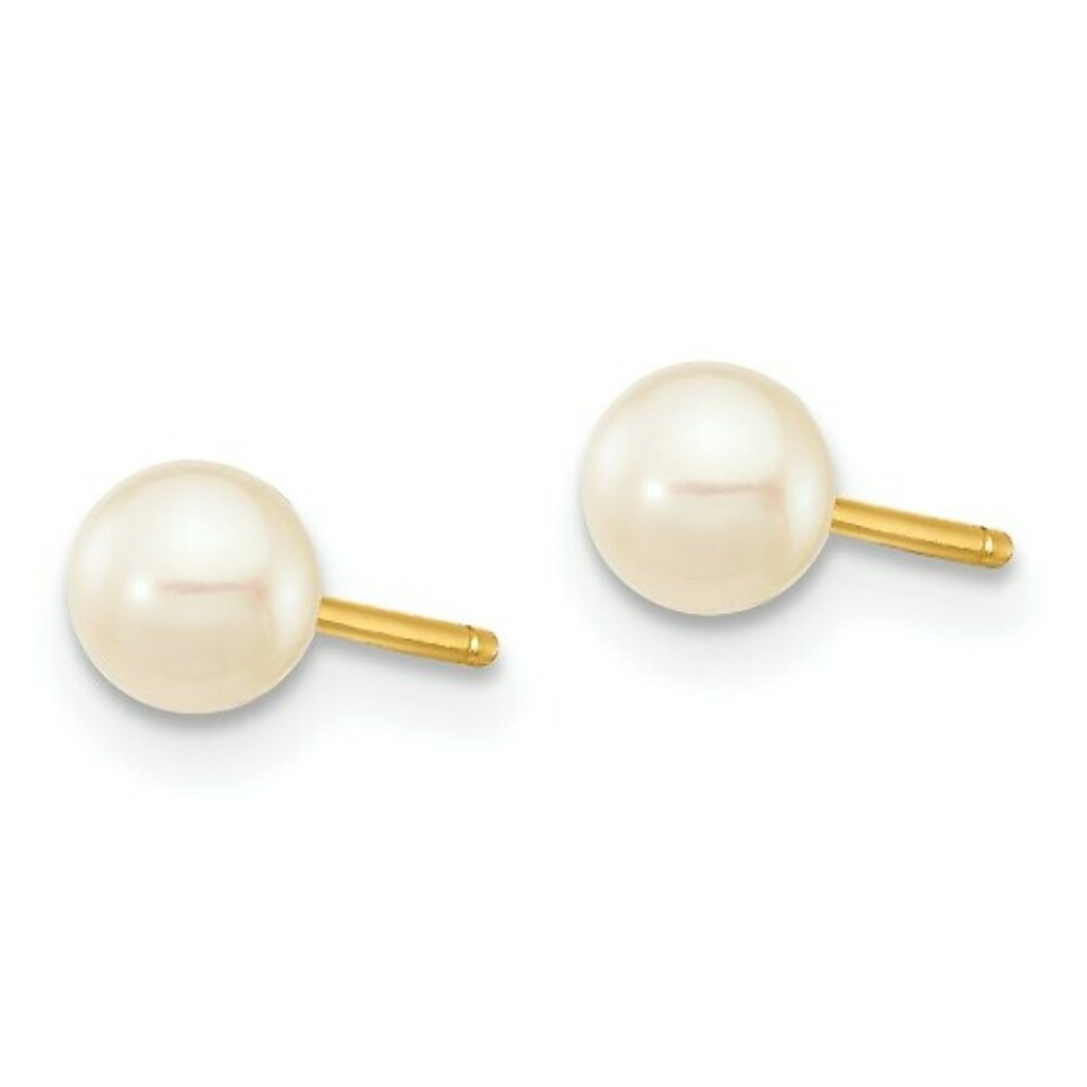 14K Yellow Gold Madi K Freshwater Cultured Pearl 15 Necklace, Earrings & 5.5 Bracelet 3pc Set